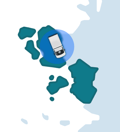 인천 지도 (강조)