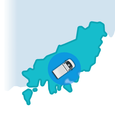 부산 지도 (강조)
