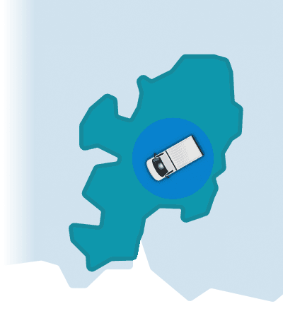 대구 지도 (강조)